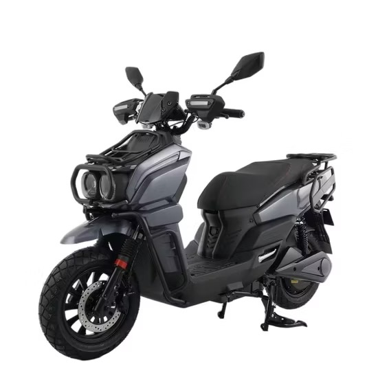Moto Elétrica Scooter Cinza Modelo tank 1000w